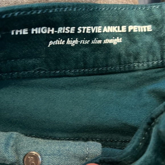 AG Adriano Goldschmied x Anthropologie High Rise Velvet Pants - Picture 5 of 6